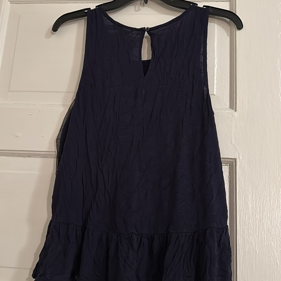 Navy blue and black American eagle tank top - Picture 5 of 6